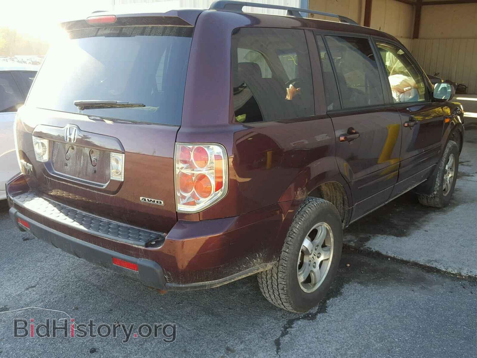 2007 HONDA PILOT - VIN: 2HKYF18477H513595 - Фото 4