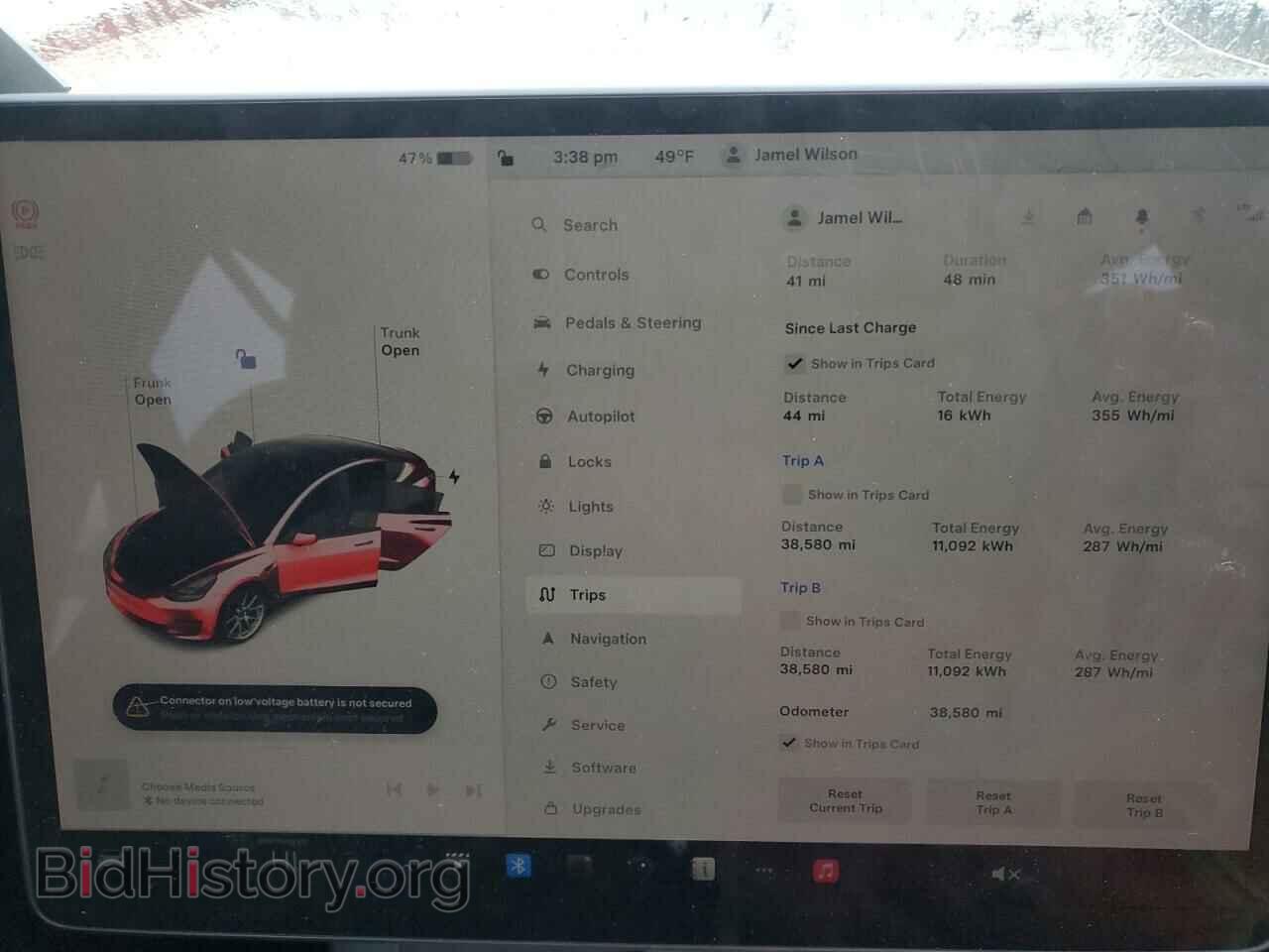 2023 TESLA MODEL 3 - VIN: 5YJ3E1EA0PF419886 - Photo 9