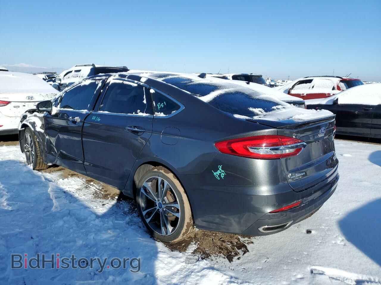 2020 FORD FUSION - VIN: 3FA6P0D97LR193000 - Фото 2
