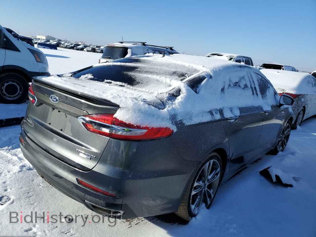 2020 FORD FUSION - VIN: 3FA6P0D97LR193000 - Фото 3
