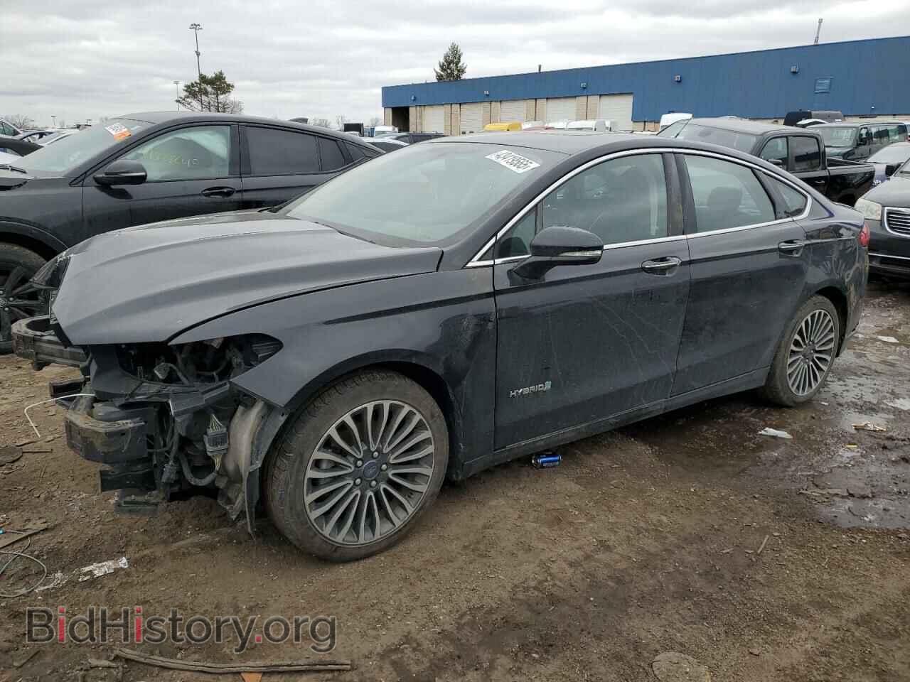 Photo 3FA6P0RU4JR206232 - FORD FUSION 2018