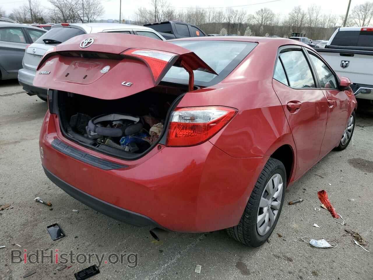 2014 TOYOTA COROLLA - VIN: 2T1BURHEXEC060866 - Фото 3