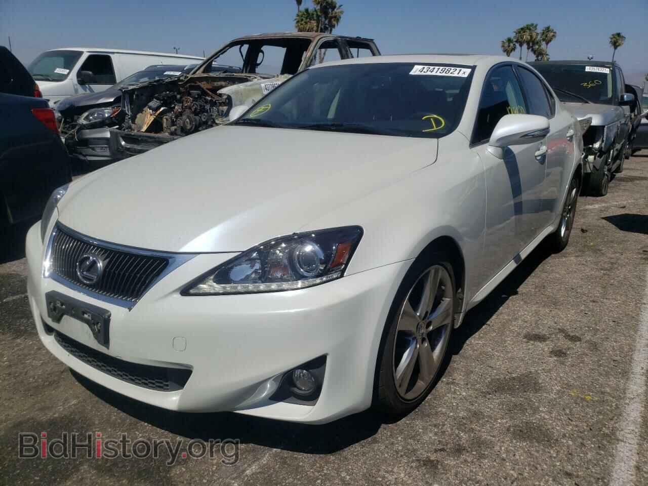 2011 LEXUS IS - VIN: JTHBF5C21B5145005 - Фото 2