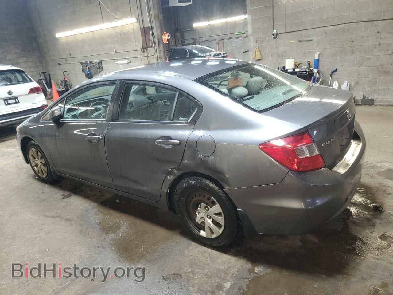 2012 HONDA CIVIC - VIN: 2HGFB2F52CH320523 - Фото 2