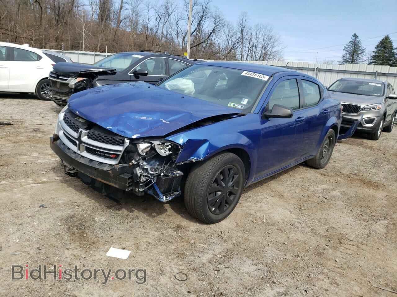 Photo 1C3CDZAB2EN177749 - DODGE AVENGER 2014
