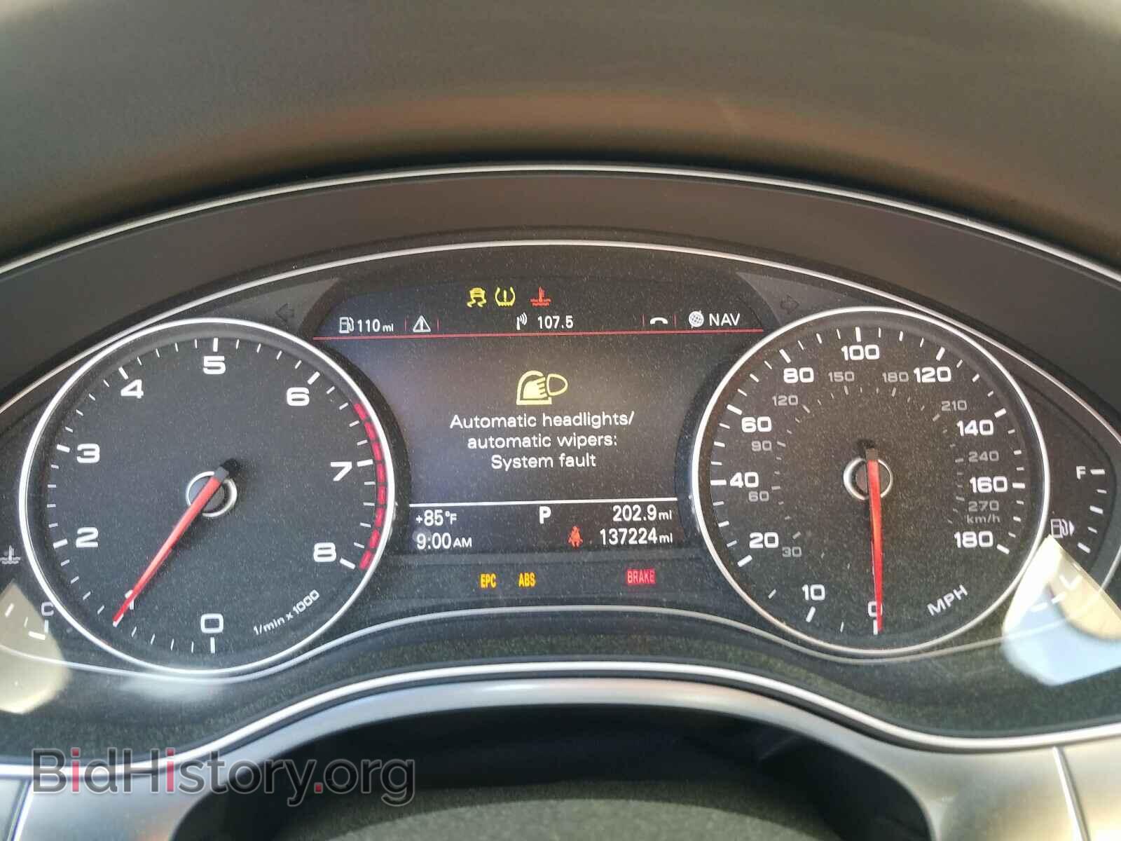2012 AUDI A6 - VIN: WAUGGAFC6CN072889 - Фото 8