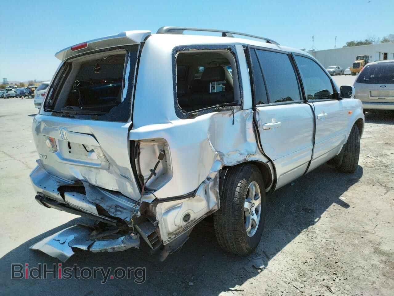 2006 HONDA PILOT - VIN: 2HKYF18766H553658 - Фото 4