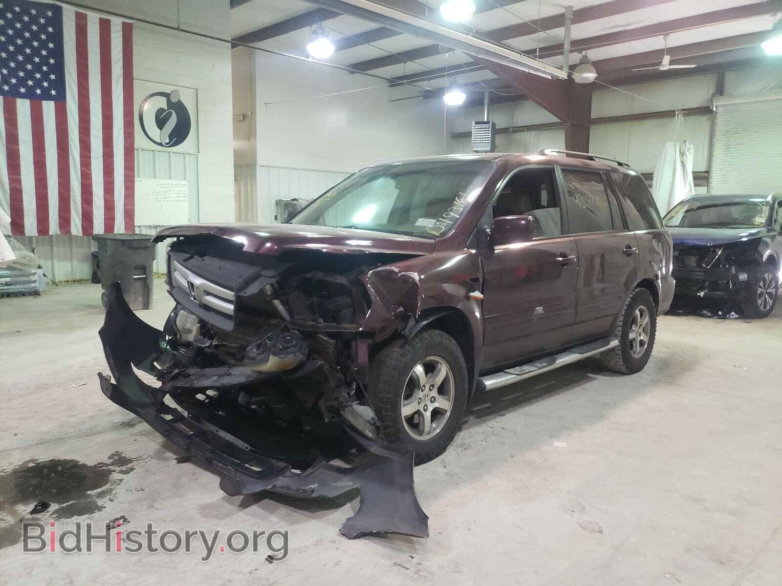 2007 HONDA PILOT - VIN: 2HKYF18547H508735 - Фото 2