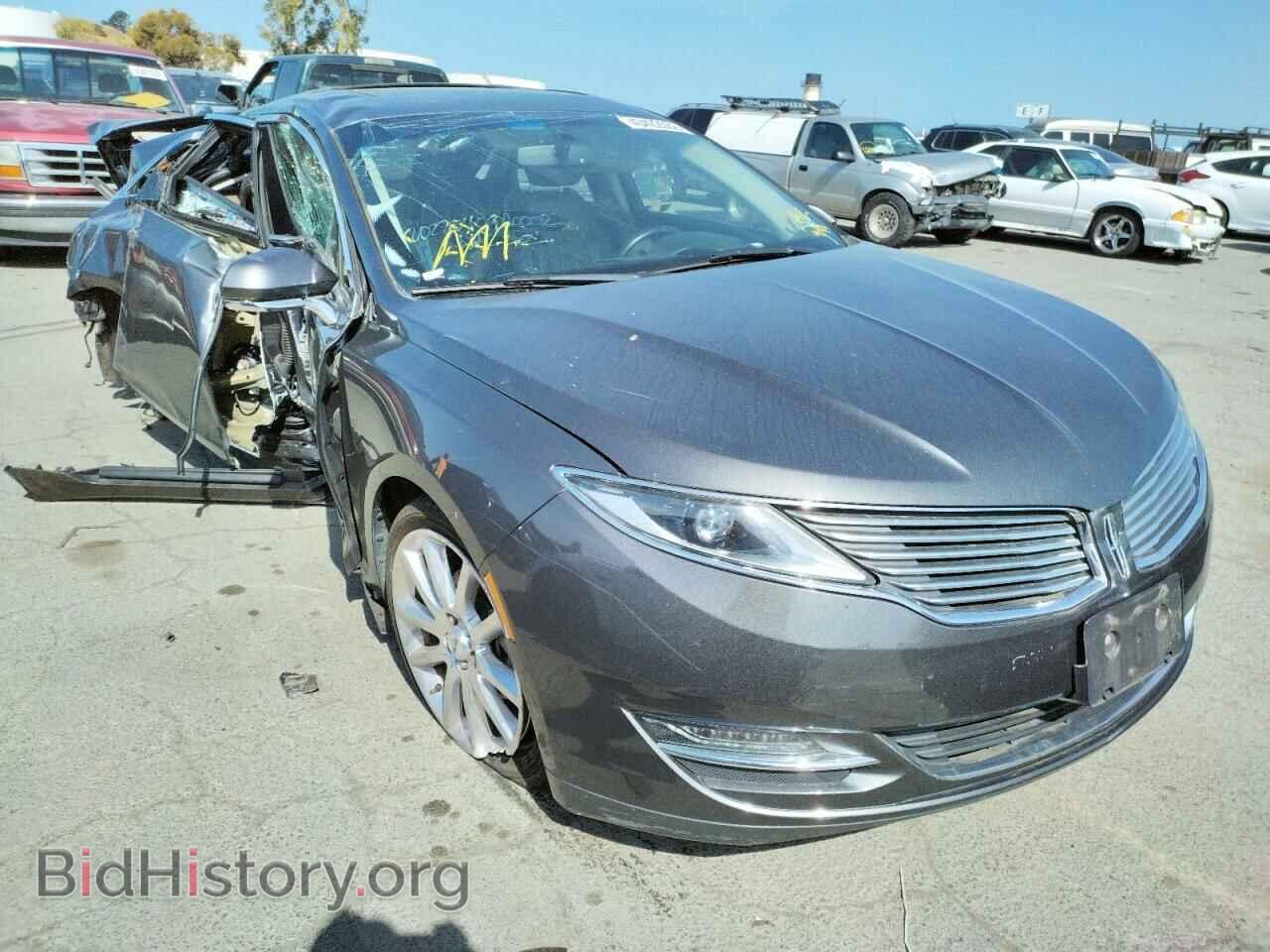 Фотография 3LN6L2LU6FR614258 - LINCOLN MKZ 2015