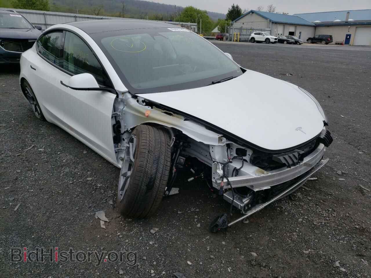 Photo 5YJ3E1EB0MF063248 - TESLA MODEL 3 2021