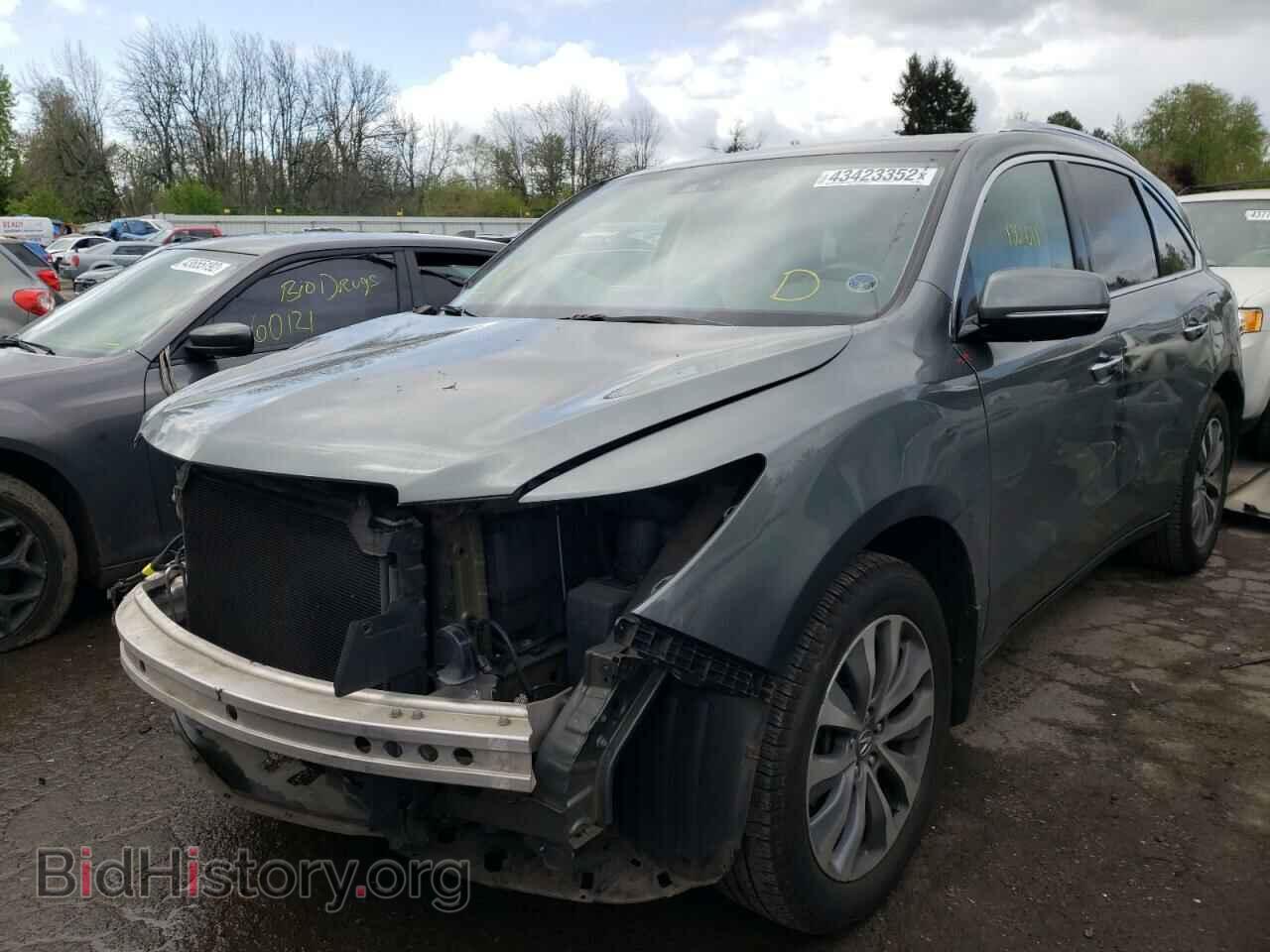 2014 ACURA MDX - VIN: 5FRYD4H62EB004386 - Фото 2