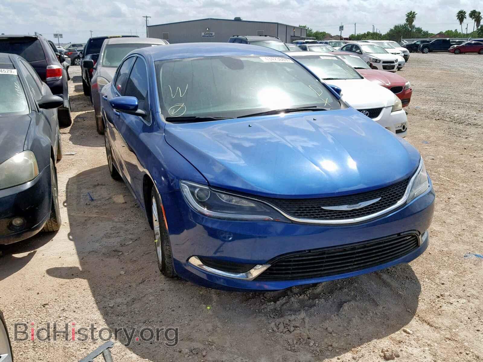 Фотография 1C3CCCAB7GN126864 - CHRYSLER 200 2016