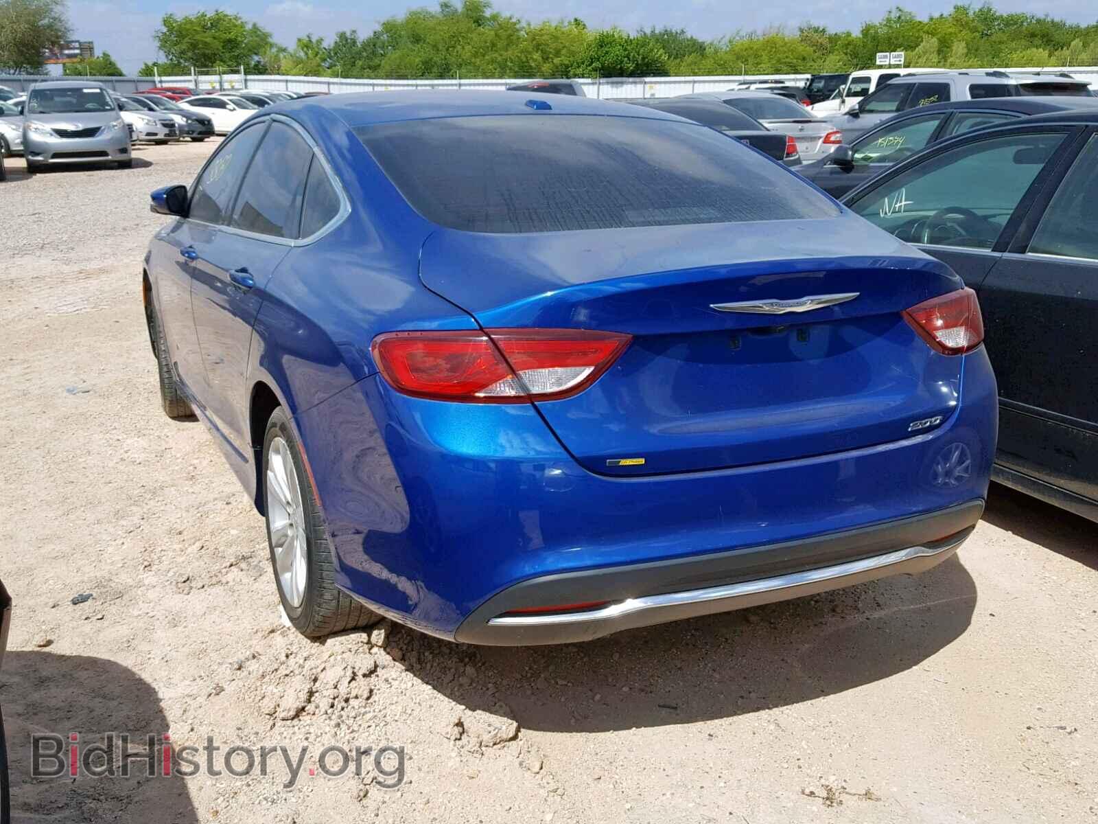 2016 CHRYSLER 200 - VIN: 1C3CCCAB7GN126864 - Photo 3