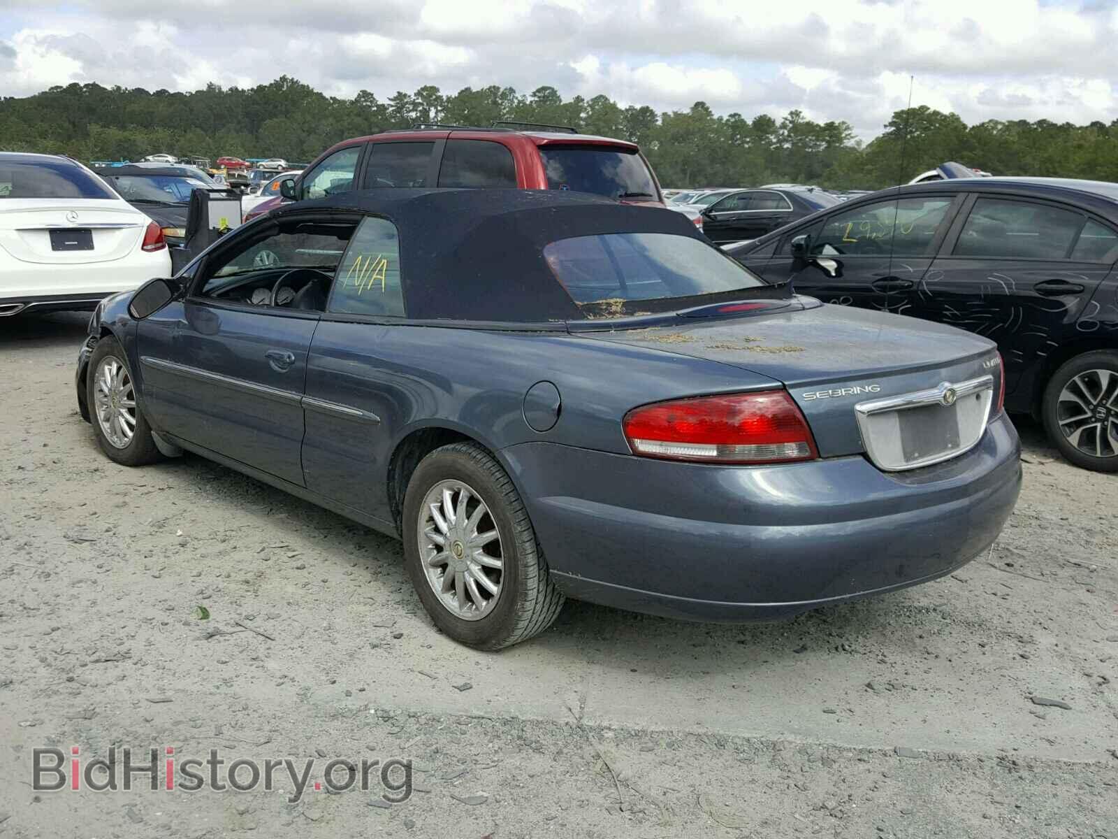 2003 CHRYSLER SEBRING - VIN: 1C3EL65R83N578057 - Фото 3