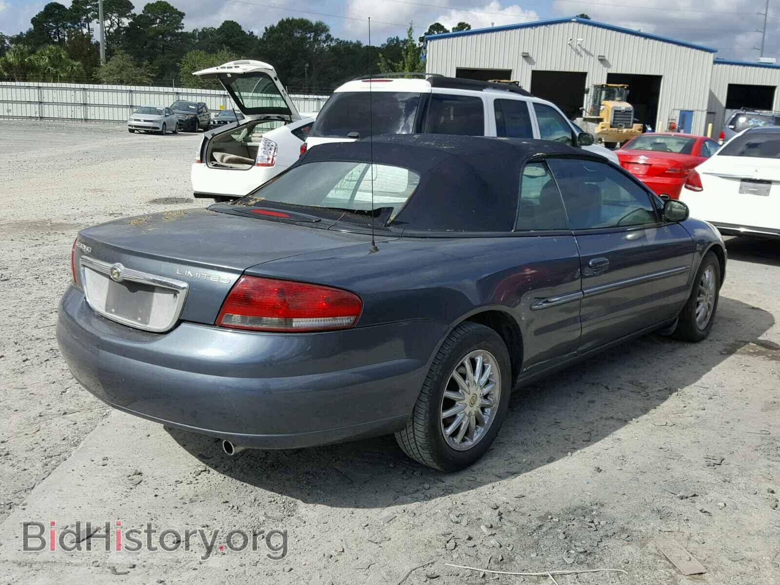 2003 CHRYSLER SEBRING - VIN: 1C3EL65R83N578057 - Фото 4
