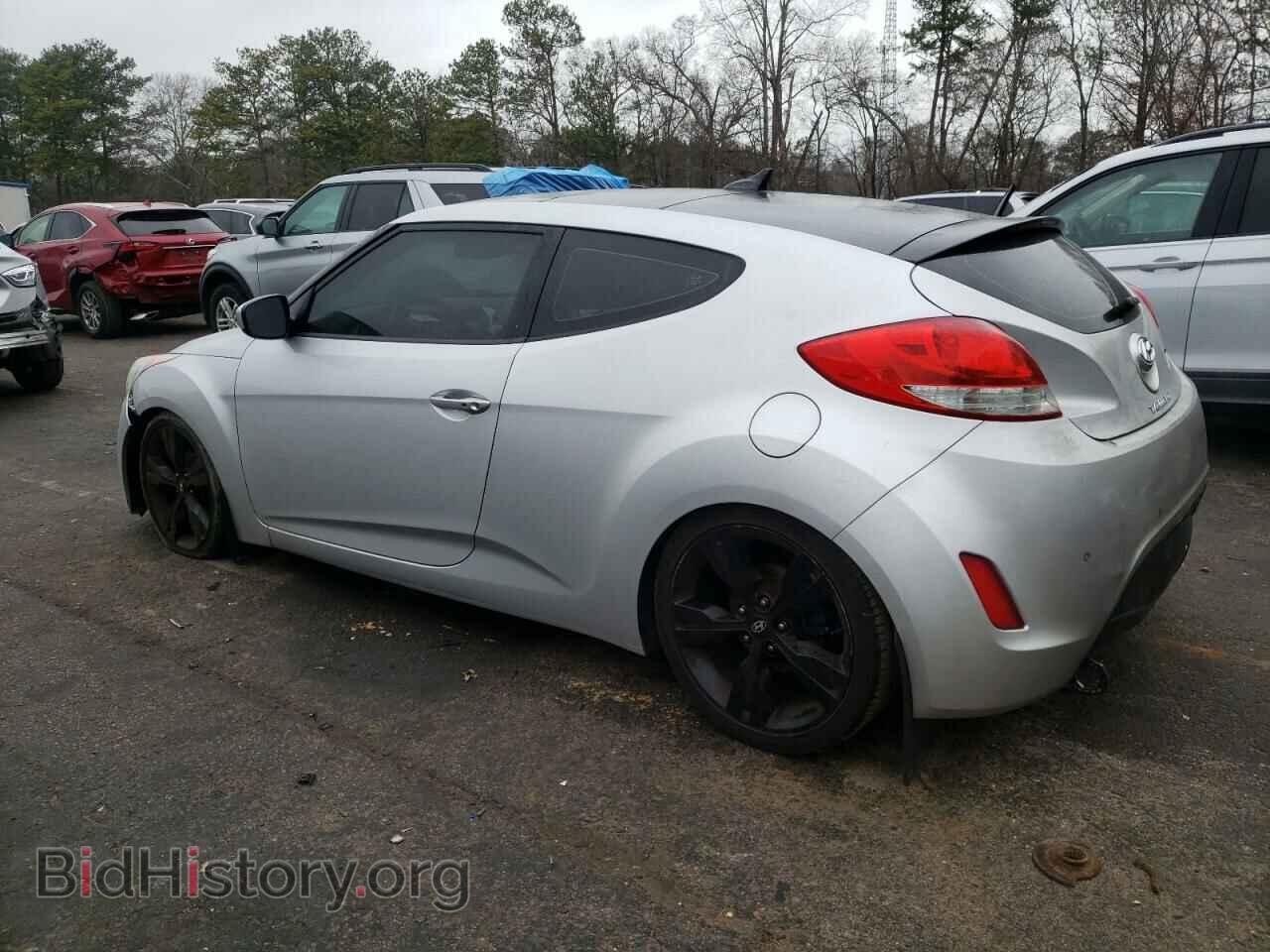 2012 HYUNDAI VELOSTER - VIN: KMHTC6AD4CU046853 - Фото 2