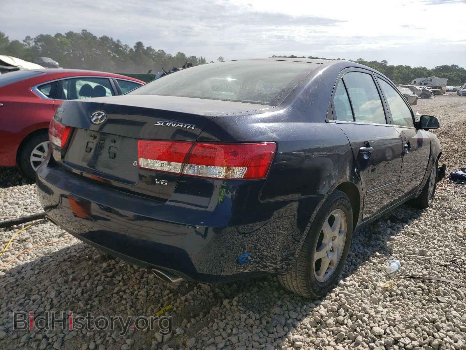 2006 HYUNDAI SONATA - VIN: 5NPEU46F46H098457 - Фото 4