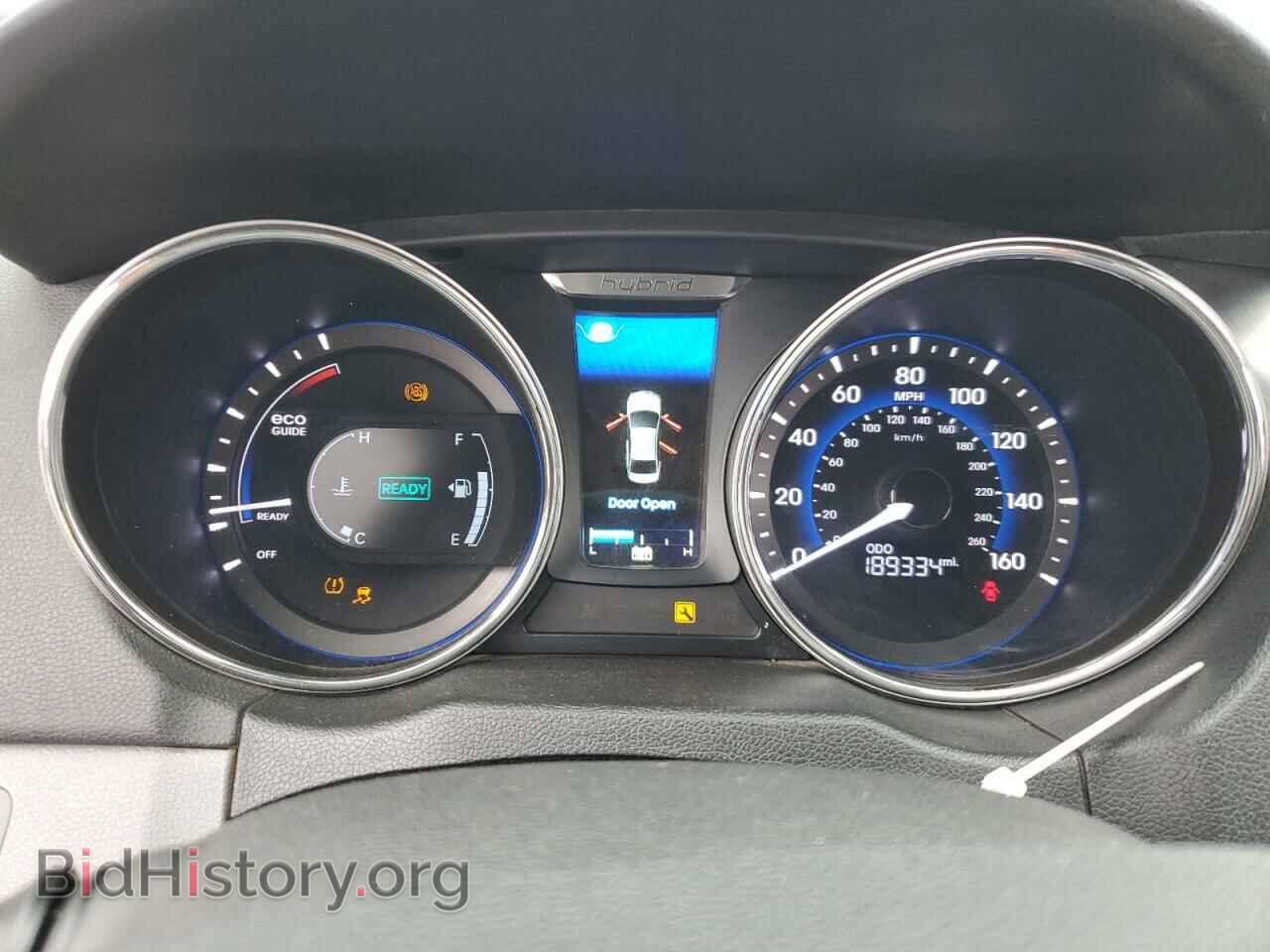 2014 HYUNDAI SONATA - VIN: KMHEC4A46EA110442 - Фото 9