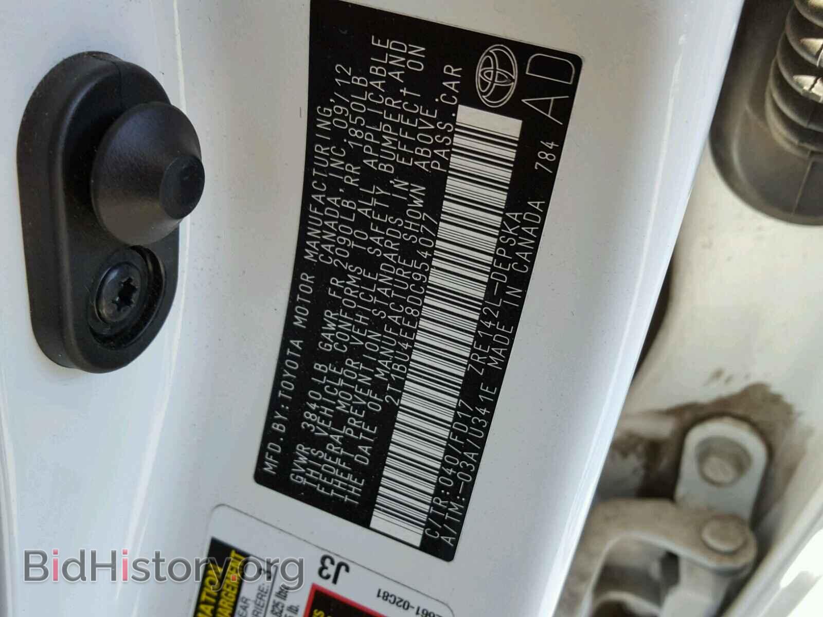 2013 TOYOTA COROLLA - VIN: 2T1BU4EE8DC954077 - Photo 10