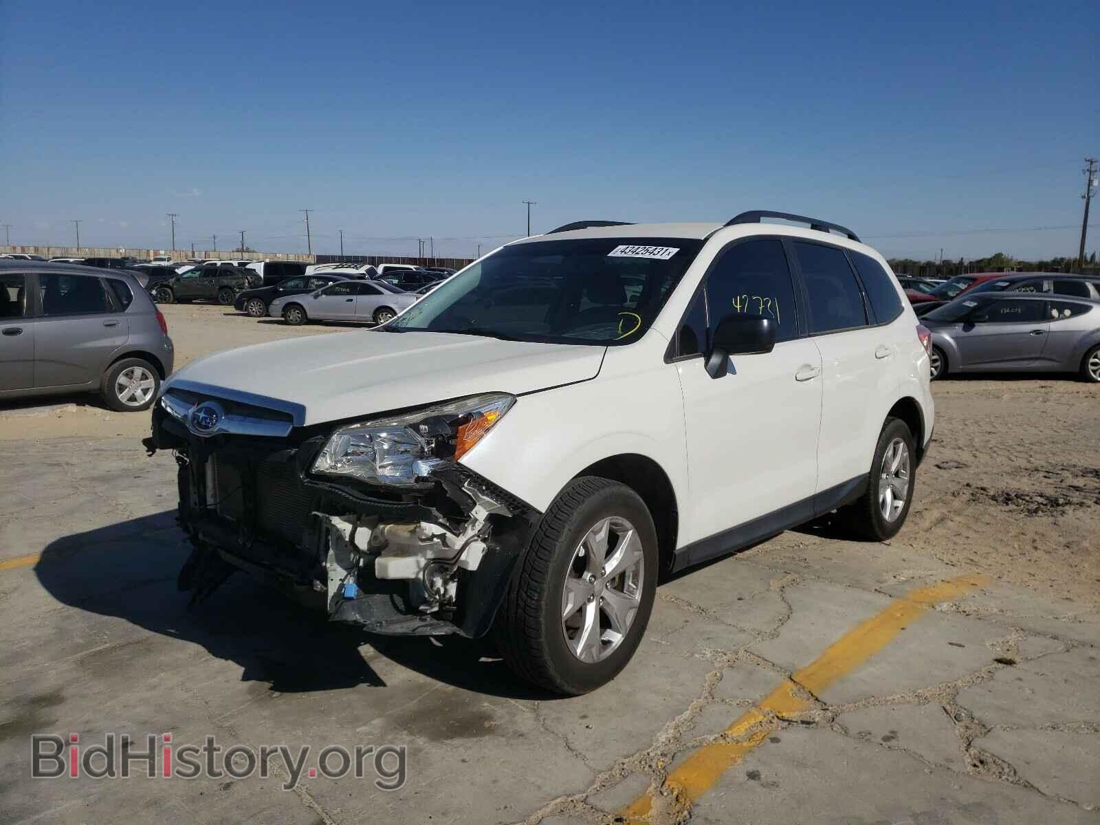 2016 SUBARU FORESTER - VIN: JF2SJABC0GH414928 - Фото 2