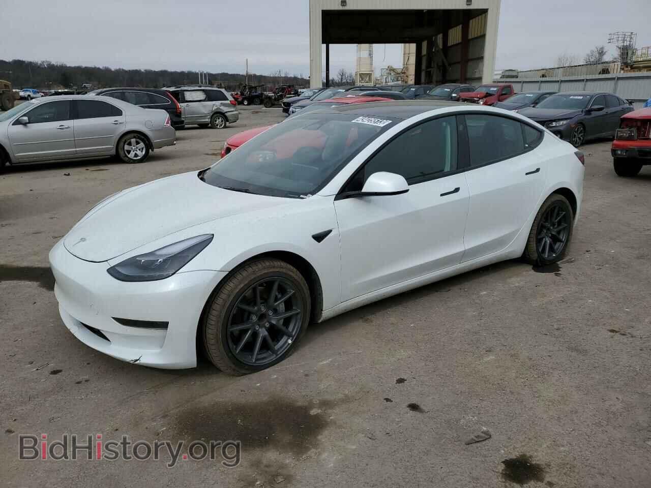 Фотография 5YJ3E1EA5NF372562 - TESLA MODEL 3 2022