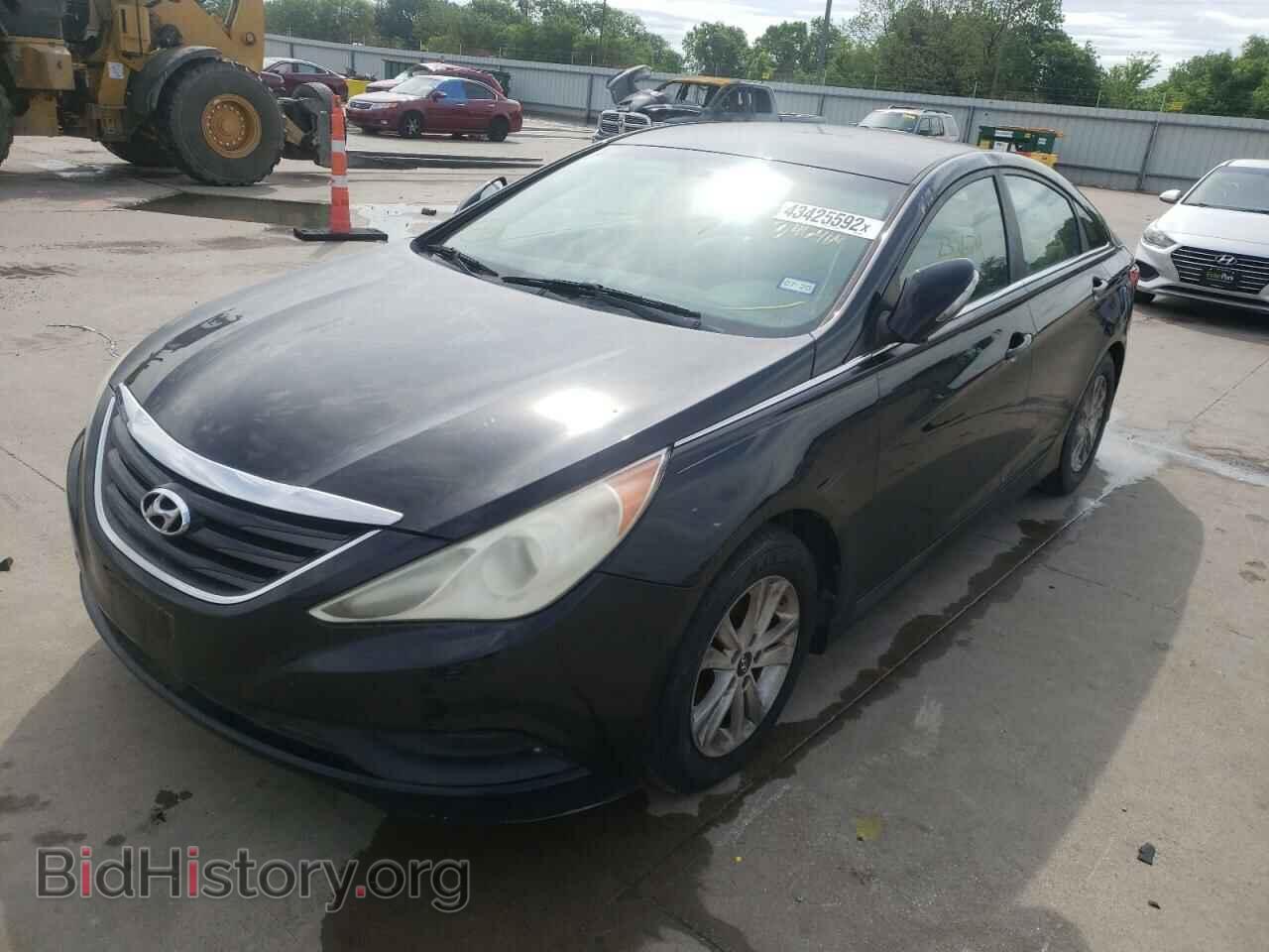 2014 HYUNDAI SONATA - VIN: 5NPEB4AC8EH846404 - Фото 2