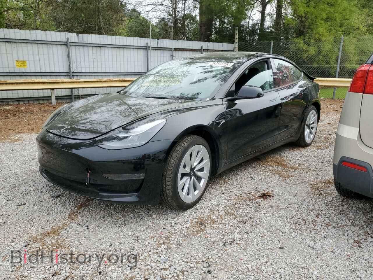 Photo 5YJ3E1EA4NF370222 - TESLA MODEL 3 2022