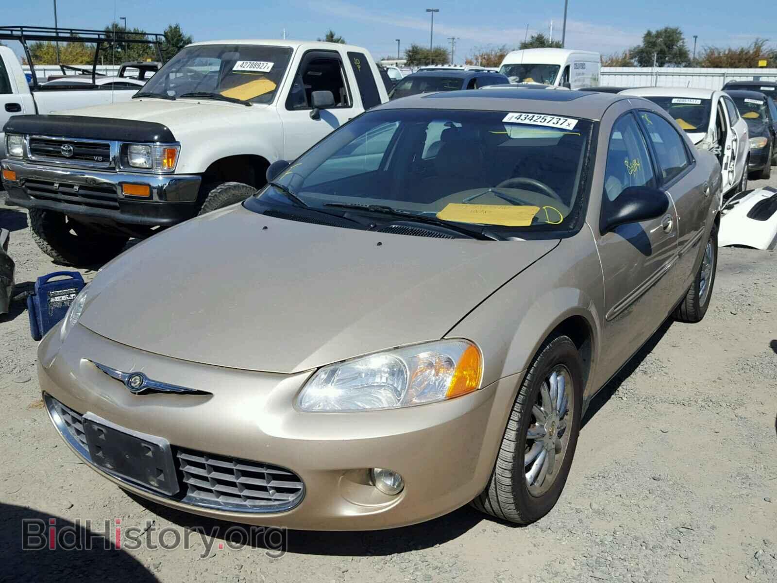 2001 CHRYSLER SEBRING - VIN: 1C3EL56U41N729874 - Фото 2