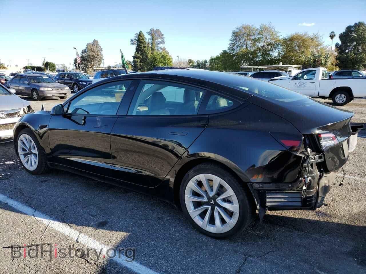 2022 TESLA MODEL 3 - VIN: 5YJ3E1EA9NF142930 - Фото 2