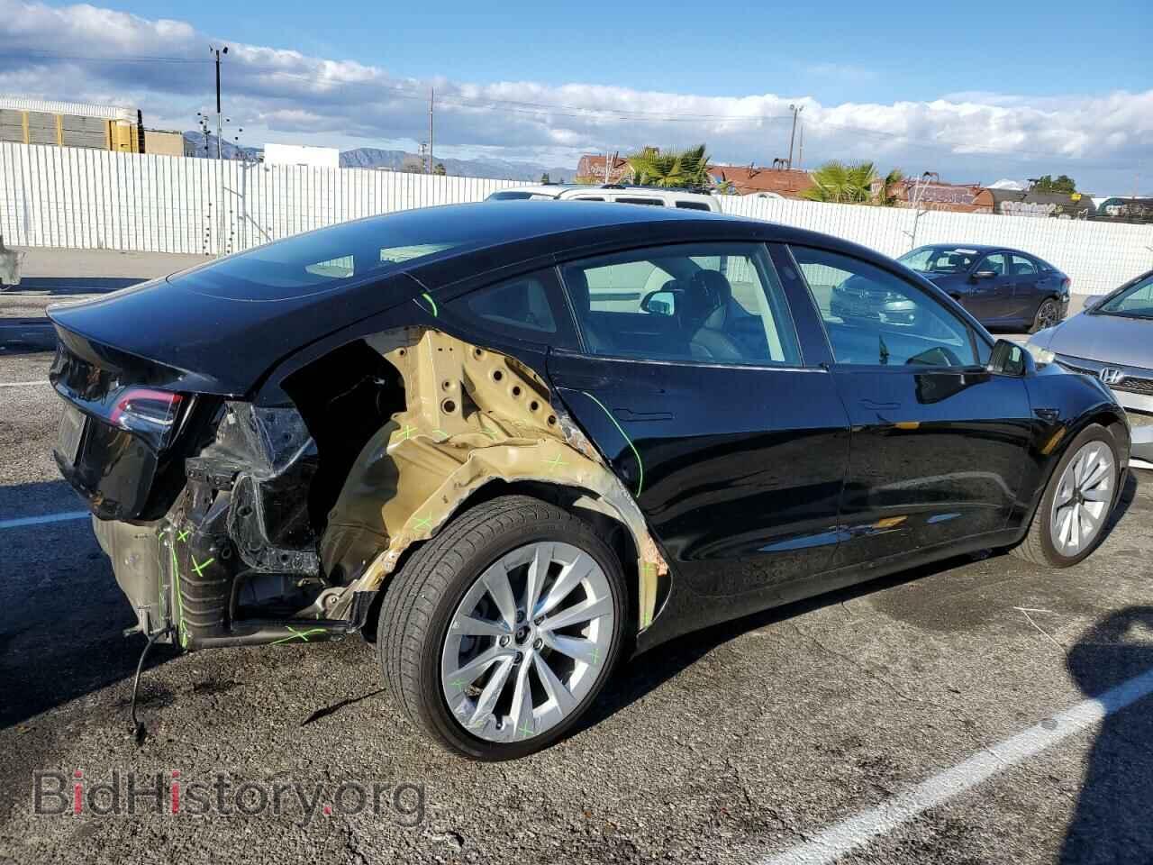 2022 TESLA MODEL 3 - VIN: 5YJ3E1EA9NF142930 - Фото 3