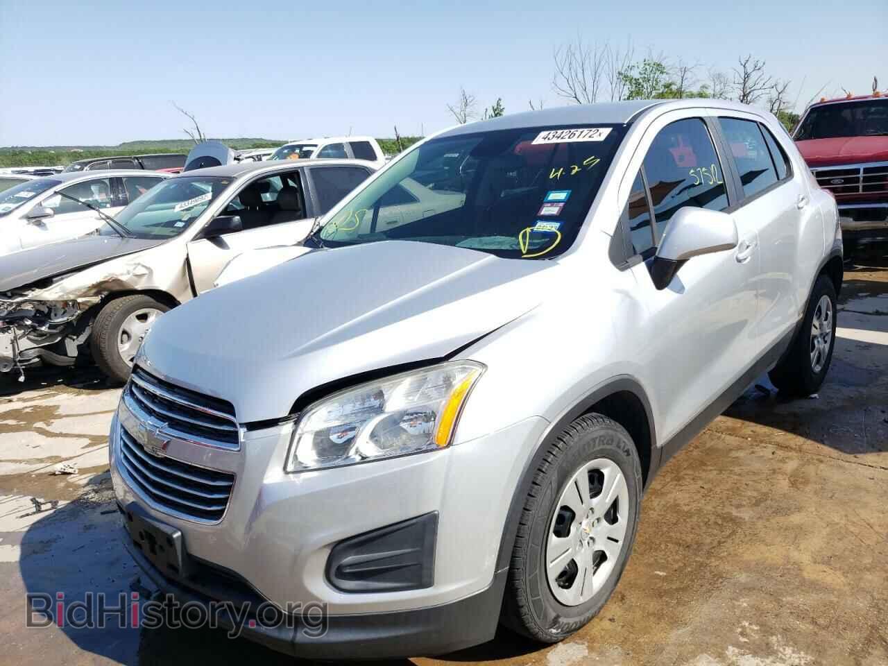 2015 CHEVROLET TRAX - VIN: KL7CJKSB0FB056731 - Фото 2