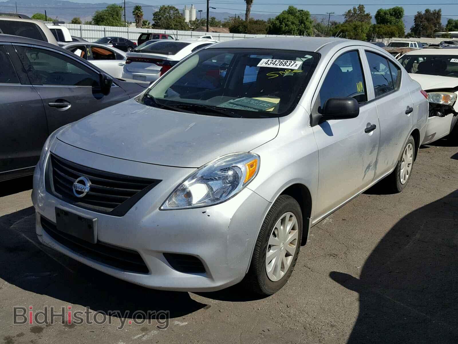 2012 NISSAN VERSA - VIN: 3N1CN7AP9CL852392 - Фото 2