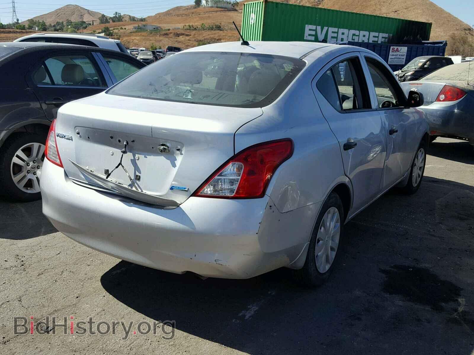 2012 NISSAN VERSA - VIN: 3N1CN7AP9CL852392 - Фото 4