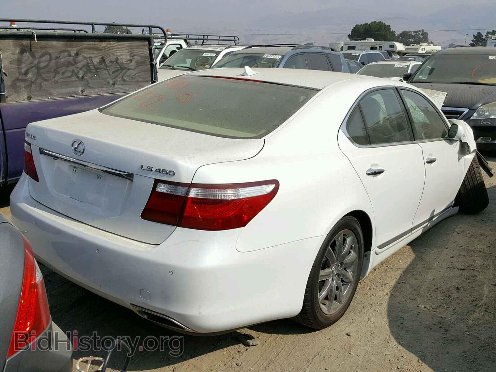 2007 LEXUS LS460 - VIN: JTHBL46F375026834 - Фото 4