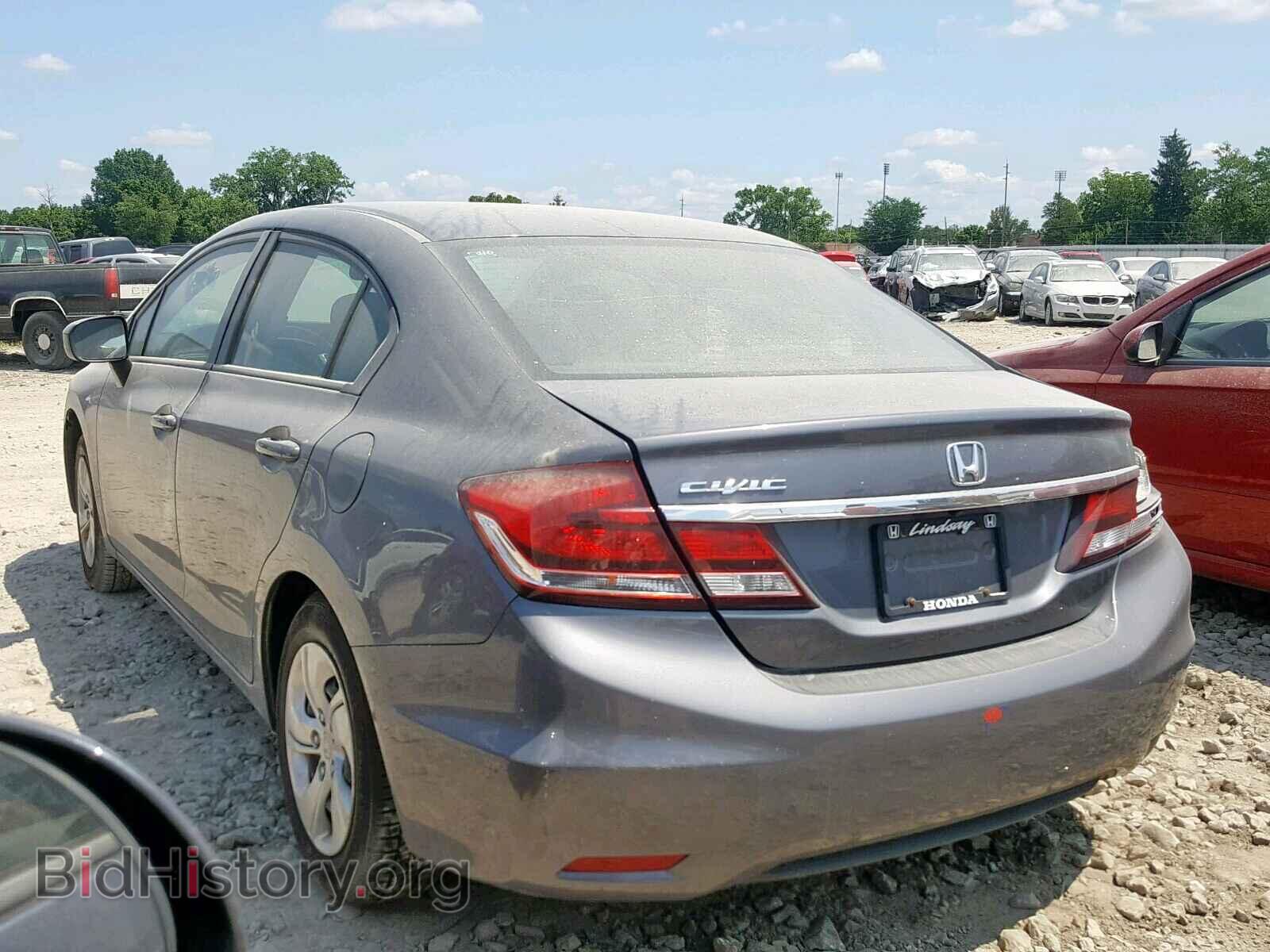 2014 HONDA CIVIC LX - VIN: 19XFB2F54EE012766 - Фото 3