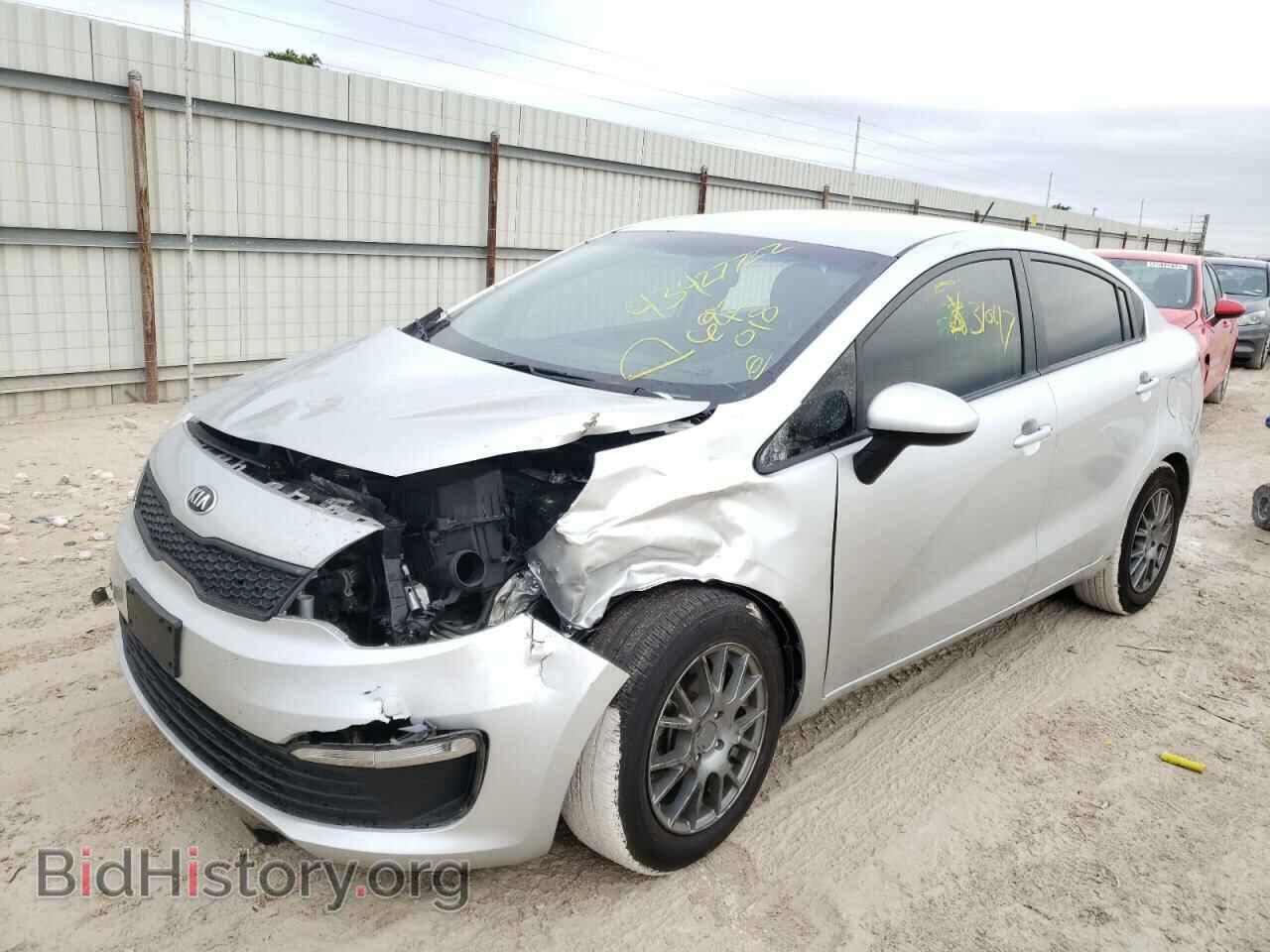2016 KIA RIO - VIN: KNADM4A3XG6692018 - Фото 2