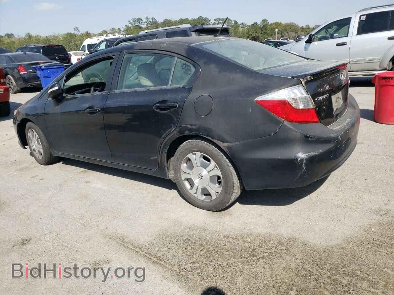 2012 HONDA CIVIC - VIN: JHMFB4F25CS000670 - Фото 2