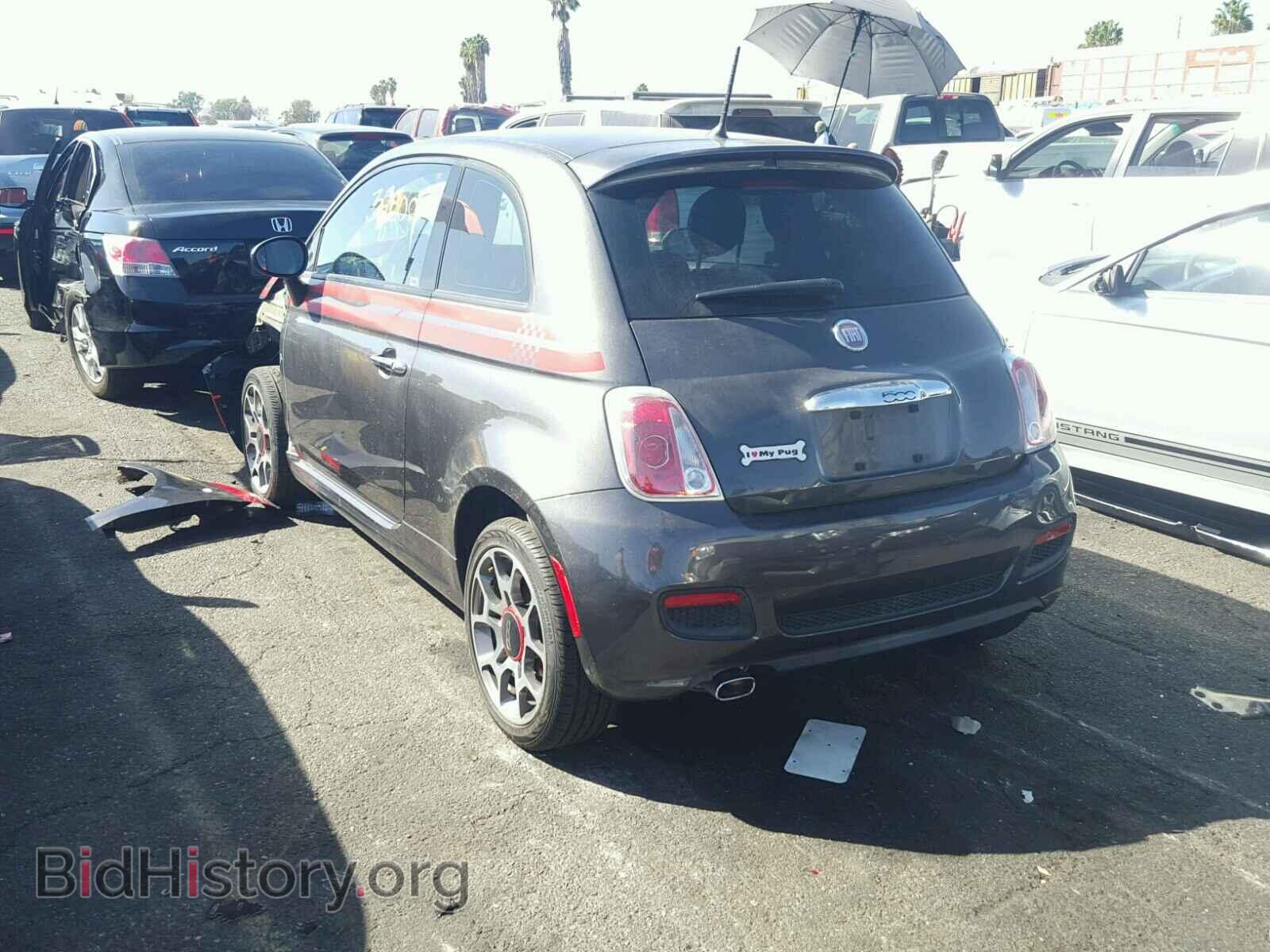 2015 FIAT 500 - VIN: 3C3CFFBR3FT507520 - Photo 3