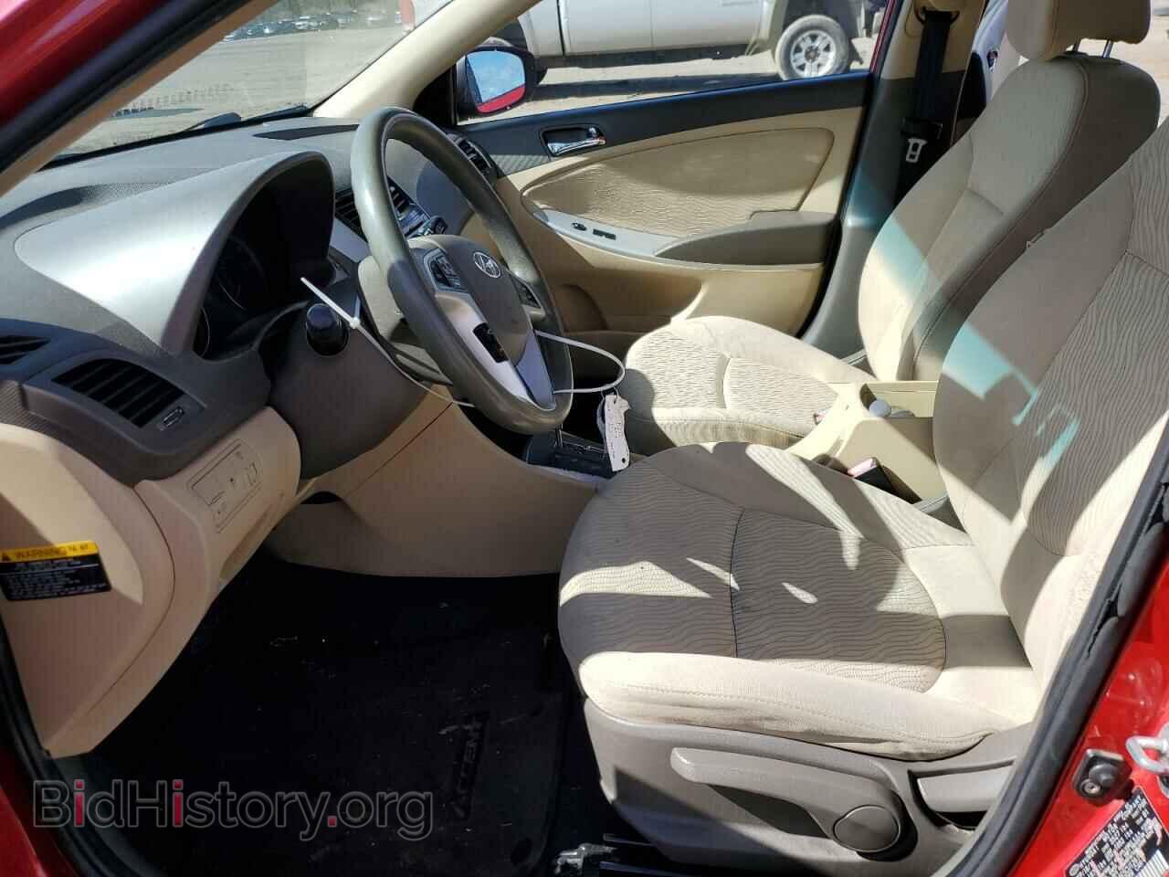 2012 HYUNDAI ACCENT - VIN: KMHCU4AE5CU126141 - Фото 7