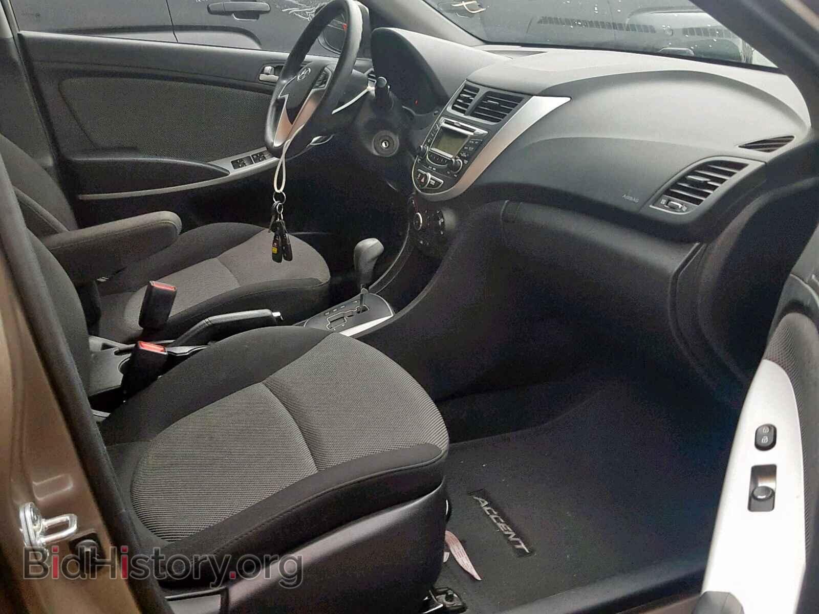 2013 HYUNDAI ACCENT - VIN: KMHCT5AE0DU060351 - Photo 5