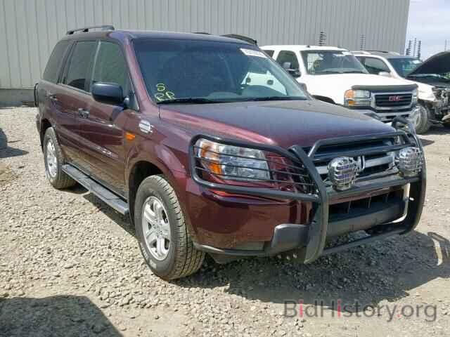 Photo 5FNYF28107B500312 - HONDA PILOT LX 2007