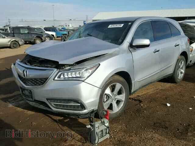 2014 ACURA MDX - VIN: 5FRYD4H24EB024328 - Фото 2