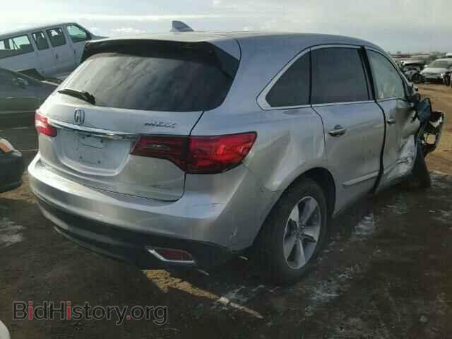 2014 ACURA MDX - VIN: 5FRYD4H24EB024328 - Фото 4
