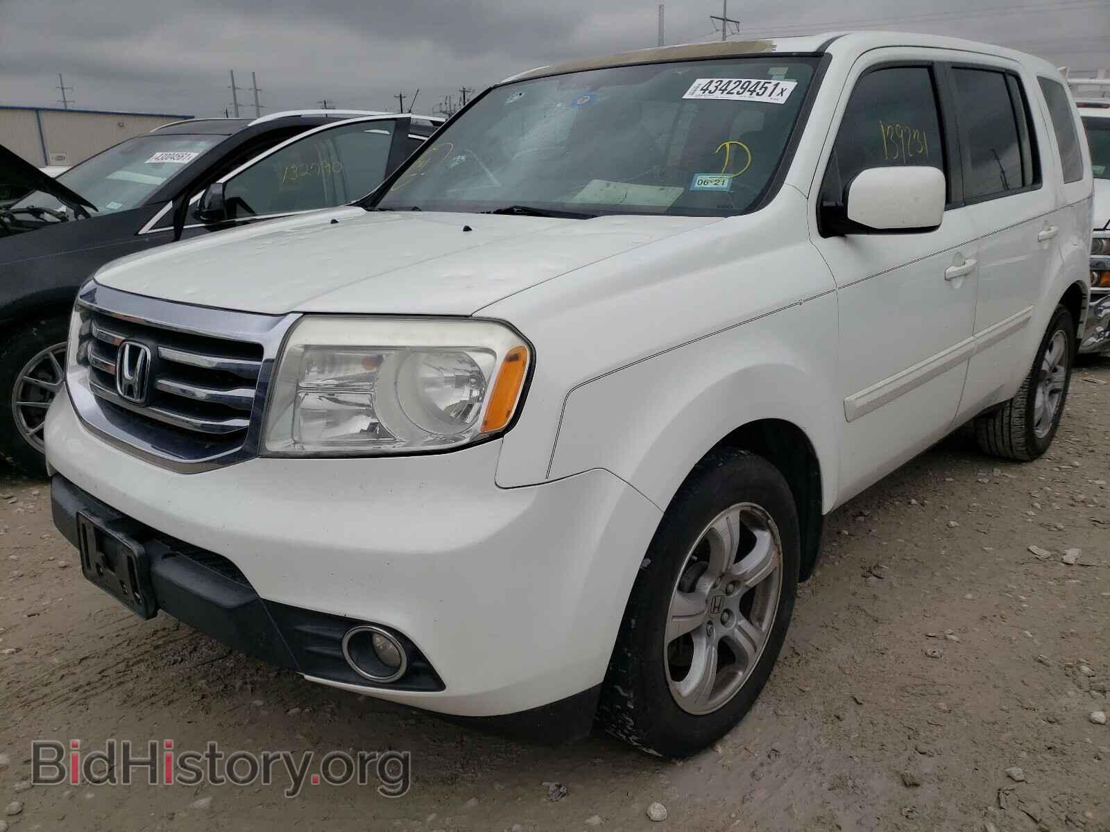 2014 HONDA PILOT - VIN: 5FNYF3H55EB007280 - Фото 2