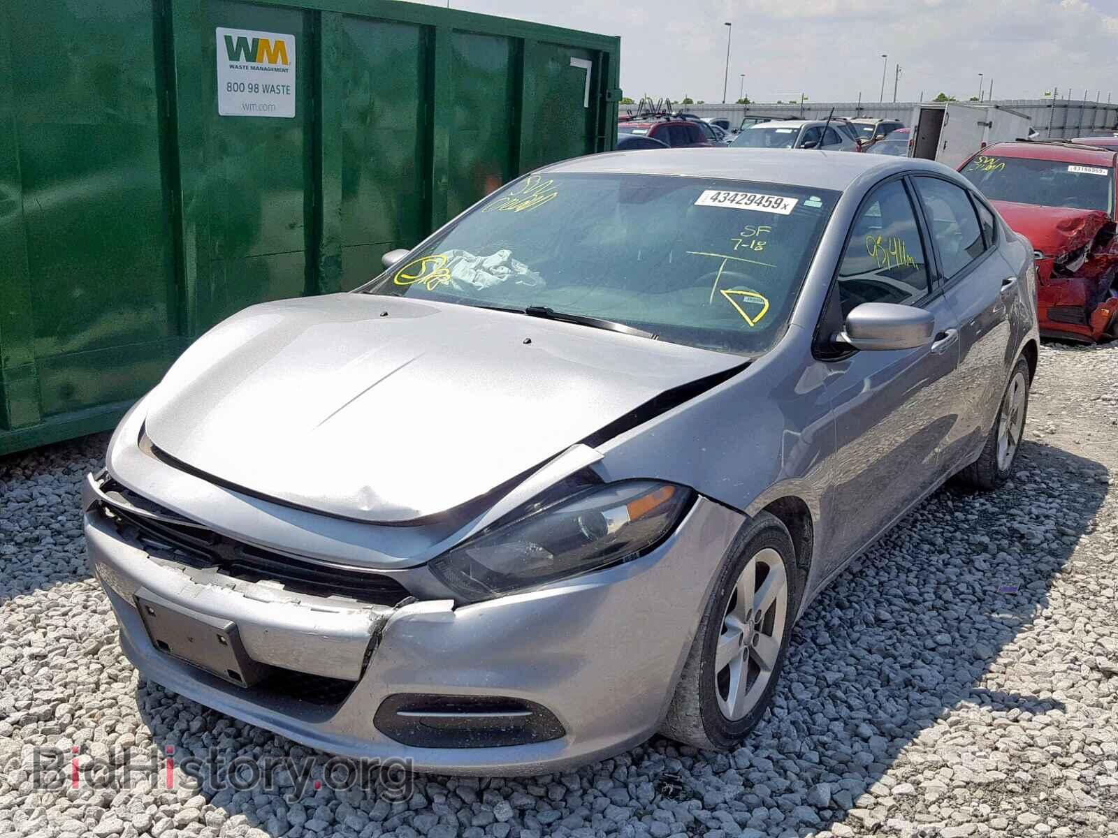2016 DODGE DART - VIN: 1C3CDFBAXGD694424 - Фото 2
