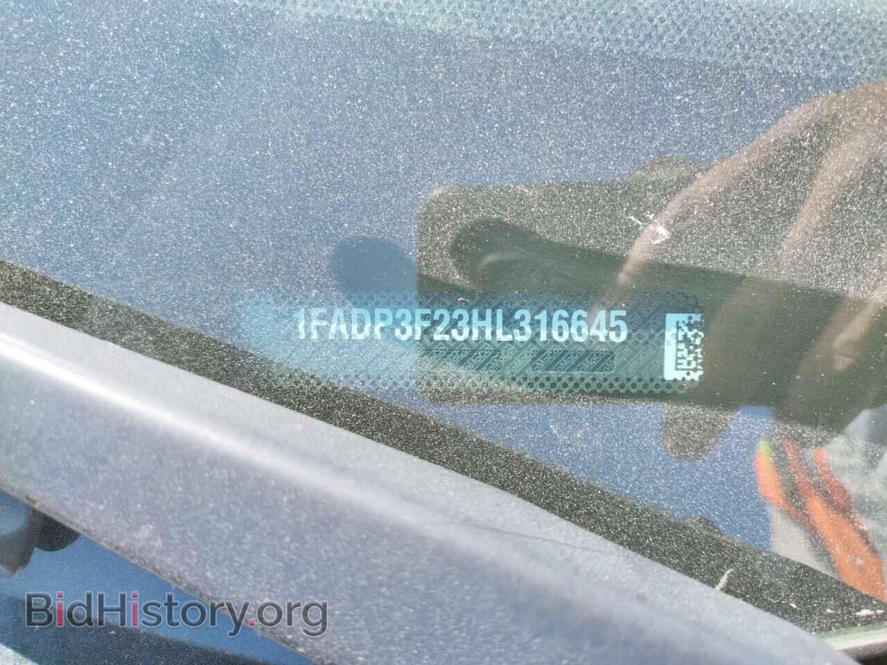 2017 FORD FOCUS - VIN: 1FADP3F23HL316645 - Фото 10