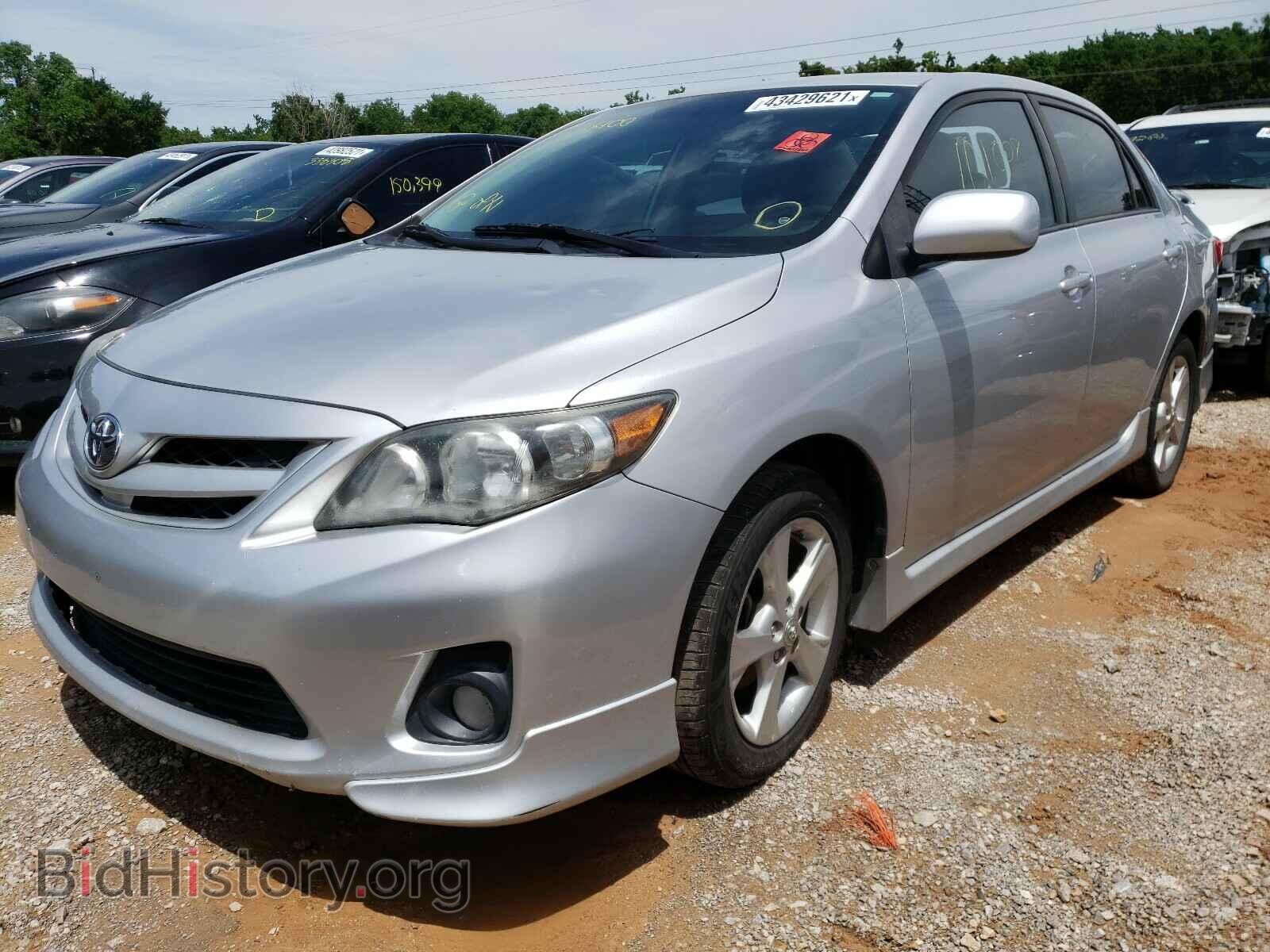 2011 TOYOTA COROLLA - VIN: 2T1BU4EE9BC596100 - Фото 2