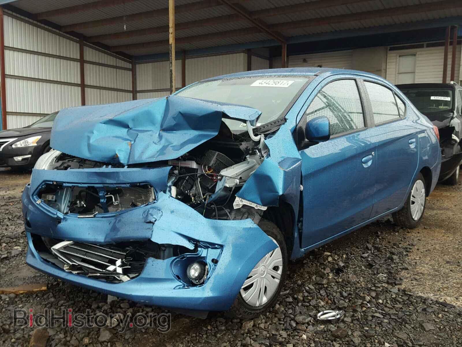 2017 MITSUBISHI MIRAGE - VIN: ML32F3FJ8HHF14416 - Фото 2