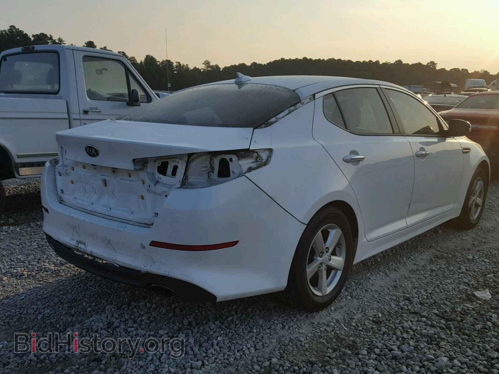2015 KIA OPTIMA - VIN: KNAGM4A74F5572753 - Photo 4