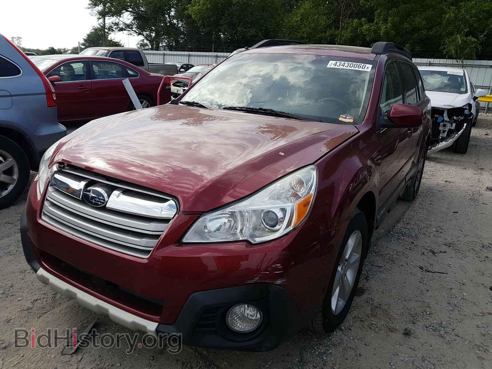 2014 SUBARU OUTBACK - VIN: 4S4BRBLCXE3297277 - Фото 2